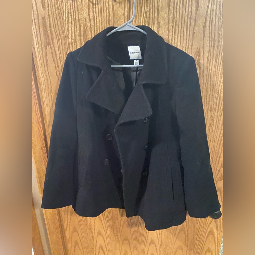 Croft and Barrow Size Medium Pea Coat
